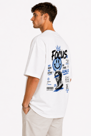 Unisex Stylish Printed Oversized Dropshoulder T-Shirt | M to XXL - Image 4